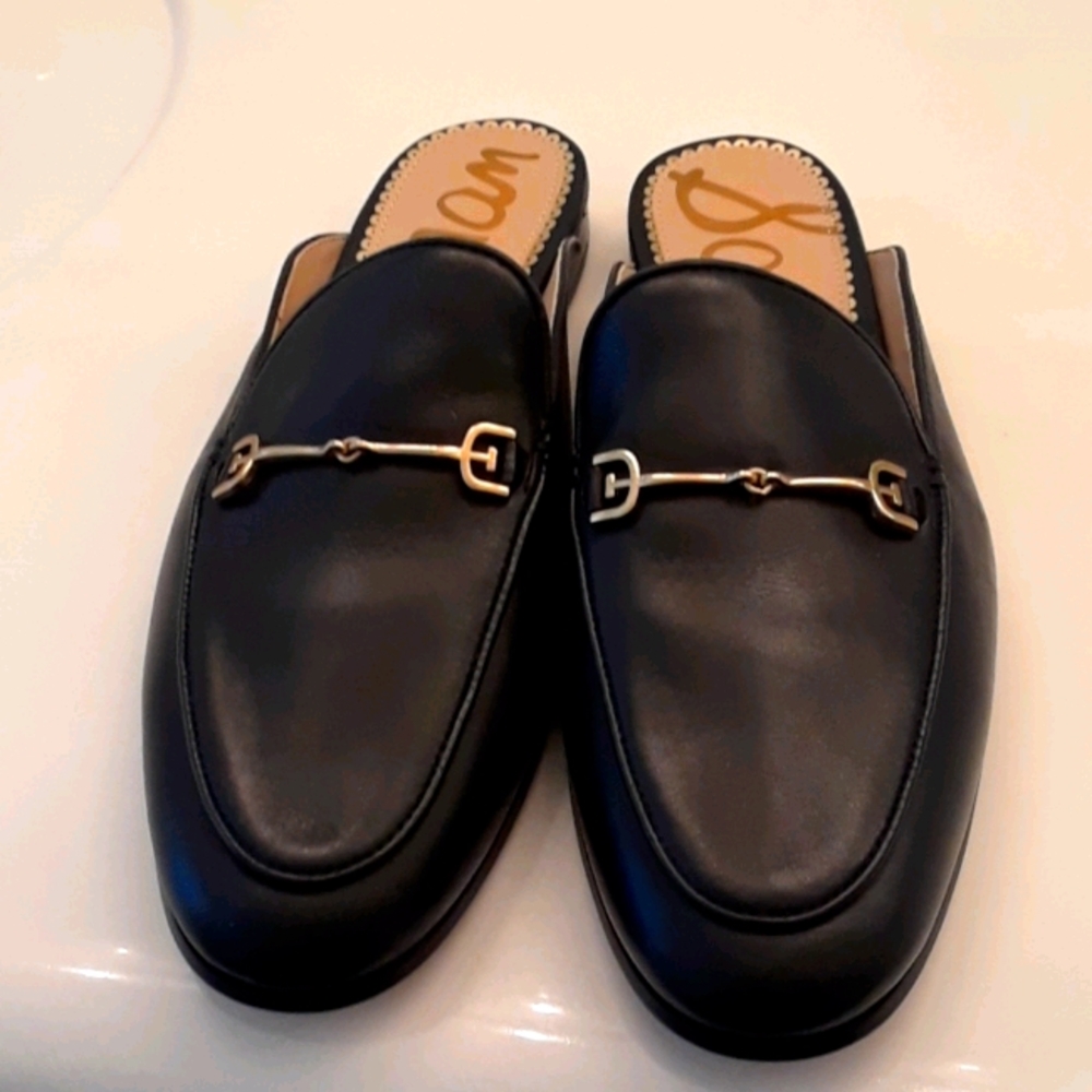 Sam Edelman black mules
